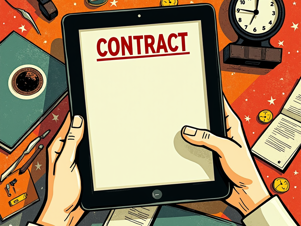 Contrat en ligne